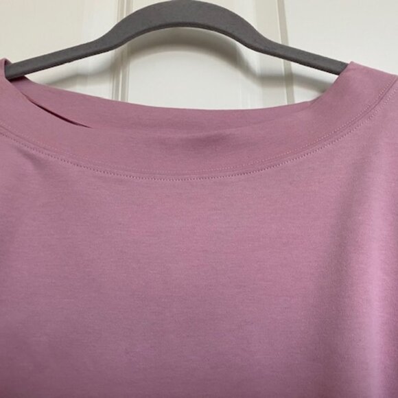 Free People  Holala Statement Sleeve  Crop Sweatshirt  Rose  XS - Picture 4 of 13